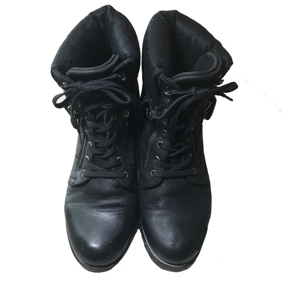 DESA LEATHER WINTER BOOTS SIZE EU 38/US 7.5 - Picture 3 of 5